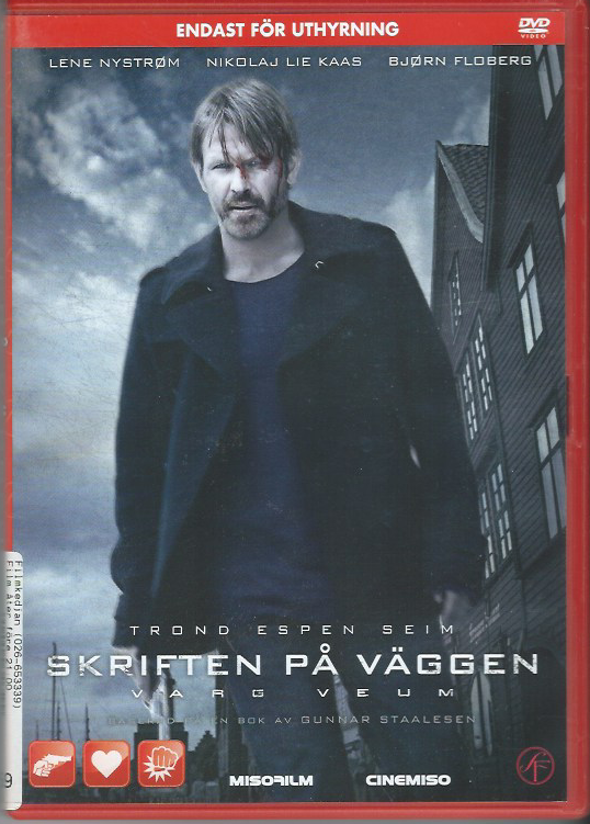 VARG VEUM - SKRIFTEN PÅ VÄGGEN (BEG HYR DVD)